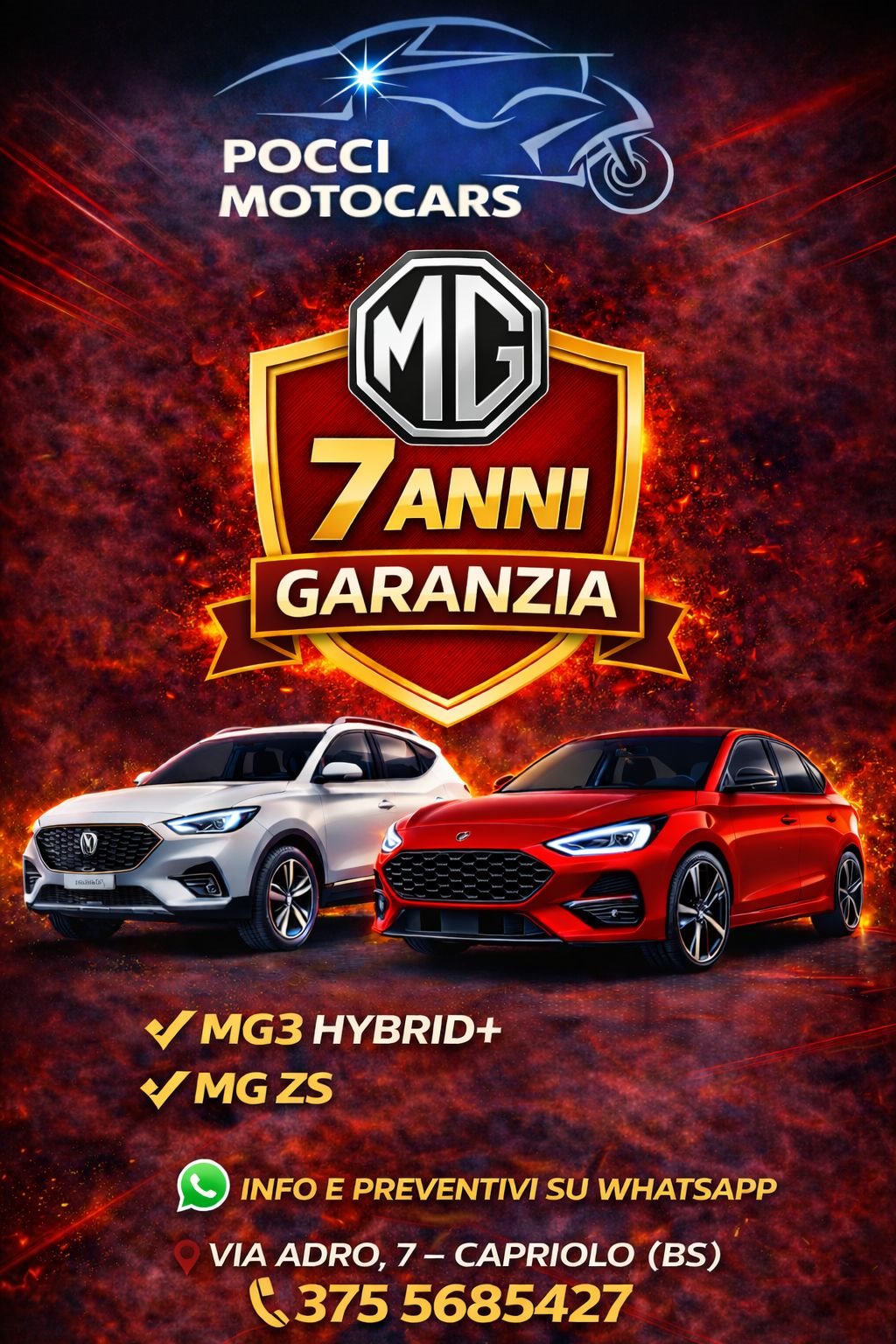 7 ANNI DI GARANZIA 
